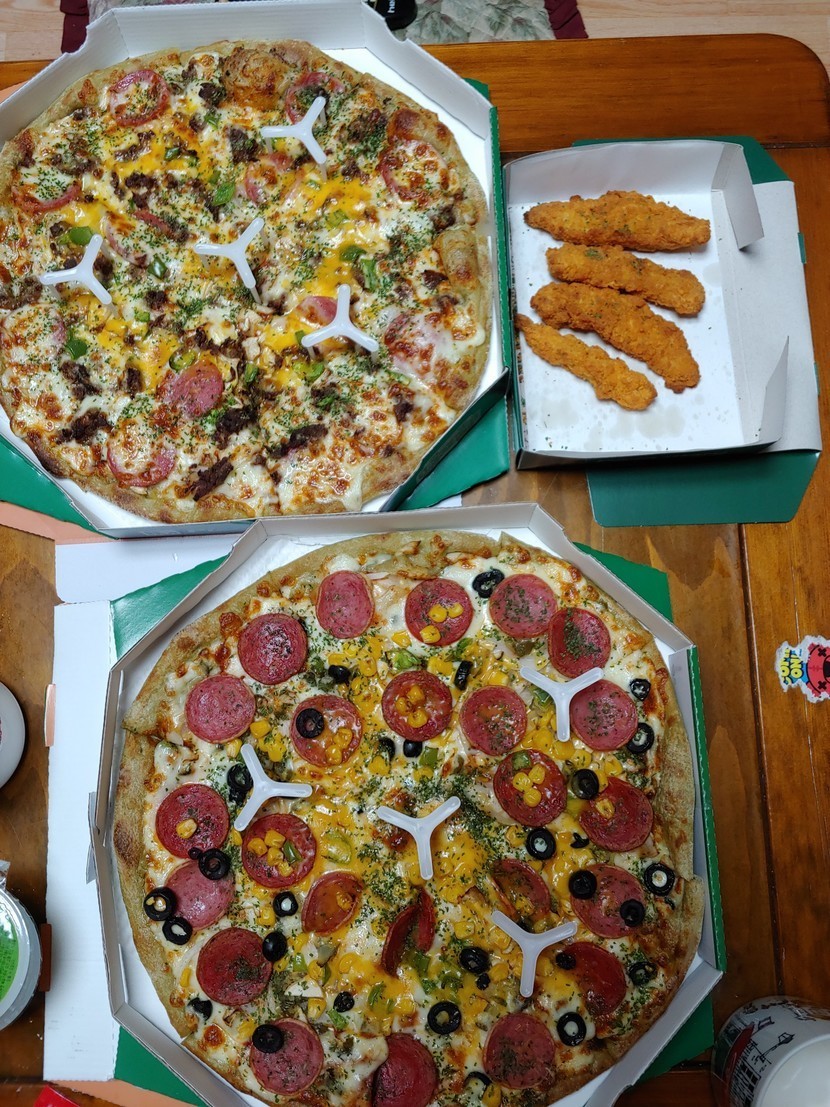 🌈어제 먹은♥피자마루♥라지+라지 대박세트28900원👍 | 사라마라 | 캐시피드